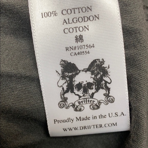 Drifter Printed Tee Made in USA NeverUsed - Picture 5 of 5